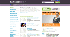 Desktop Screenshot of hartlepool.co.uk